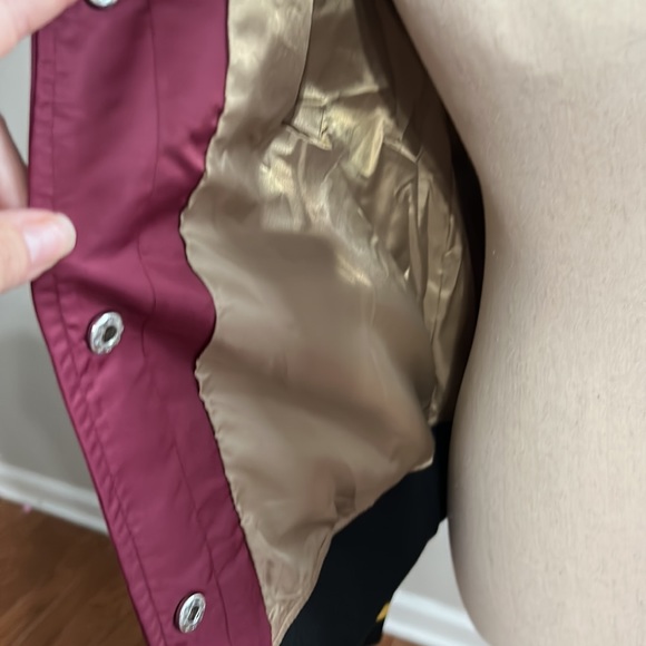 Button Front Track Jacket - Picture 4 of 4